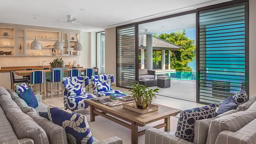 Villa Vikasa Woonkamer 1