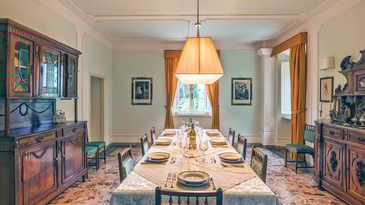 Villa Vinci Zona pranzo