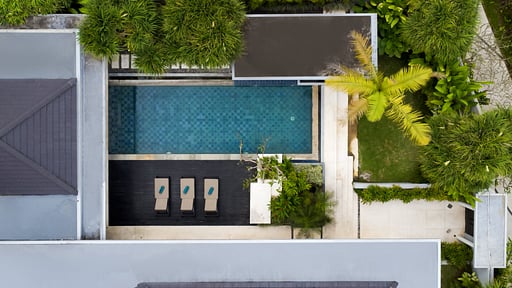 Villa Vinila Suite 3 BR Drone pictures
