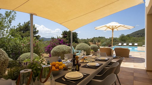 Villa Vinya Morna Terrasse/Veranda