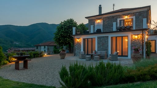 Villa Viola Lunigiana Terrasse