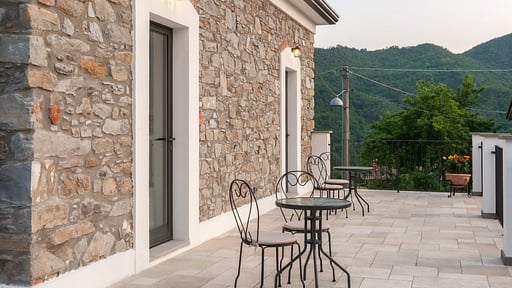 Villa Viola Lunigiana Terrasse