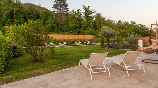 Villa Viola Lunigiana Terrasse