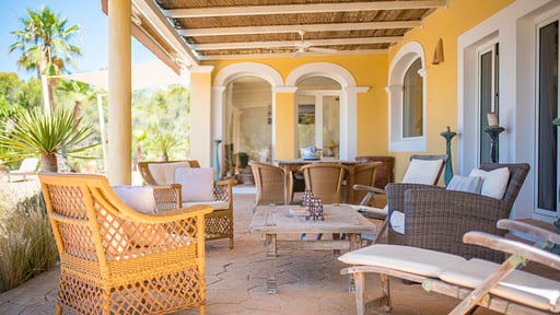 Villa Vista mar Blue Marlin Terrasse/Veranda