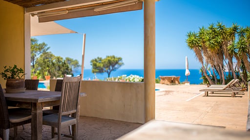 Villa Vista mar Blue Marlin Terrasse/Veranda
