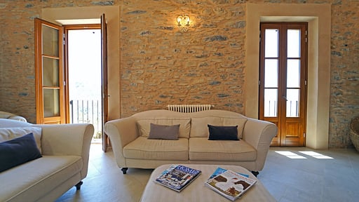 Villa Vittoria Woonkamer