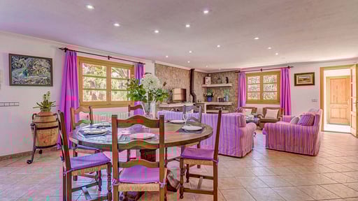 Villa Volanti Salle à manger