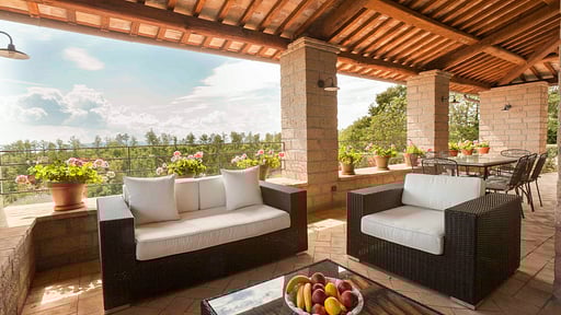 Villa Volsini Terrasse