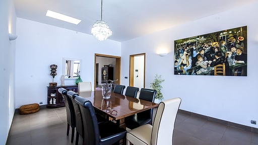 Villa Voramar Dining area