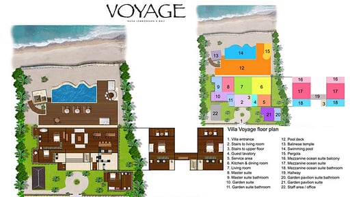 Villa Voyage Floor plan