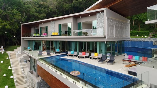 Villa W Collection Drone pictures