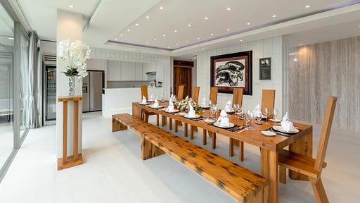 Villa W Collection 用餐區