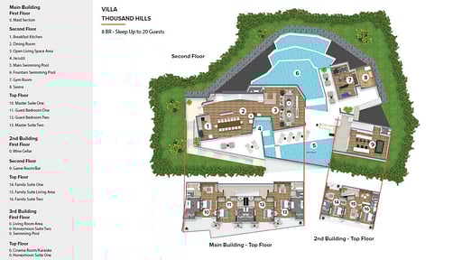 Villa W Collection Floor plan