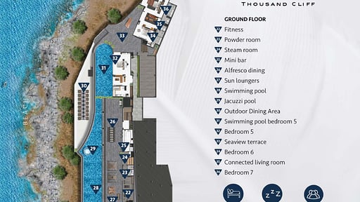 Villa W Luxury Floor plan