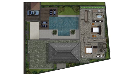 Villa Waha Floor plan