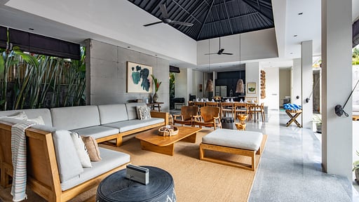 Villa Waha Woonkamer