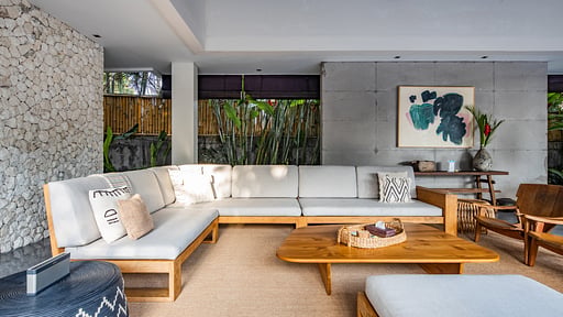 Villa Waha Woonkamer