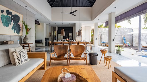 Villa Waha Woonkamer