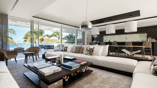 The Villa Wake Up Living room