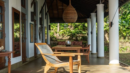 Villa Walauwa Терраса/веранда