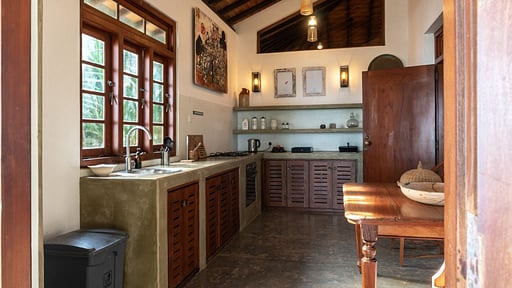 Villa Walauwa Кухня