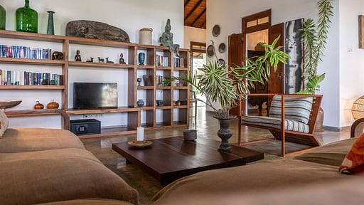 Villa Walauwa Гостиная