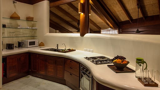 Villa Waterfall Kitchen