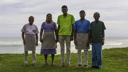 Villa Weligama Villa staff