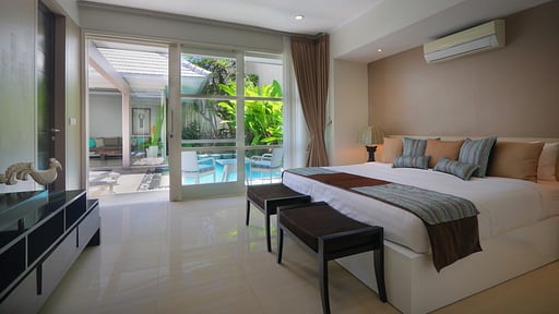 Villa White Pearl Schlafzimmer 1