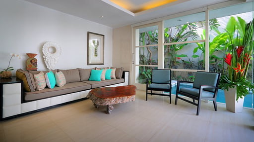 Villa White Pearl Wohnbereich