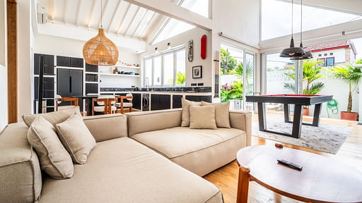 Villa White Pepper Wohnbereich