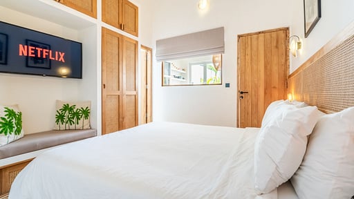 Villa White Pepper Schlafzimmer 1