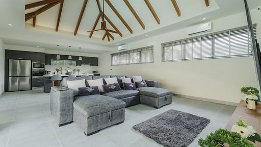 Villa White Rose Woonkamer