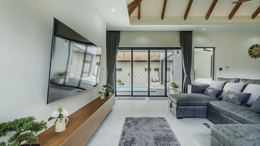 Villa White Rose Woonkamer