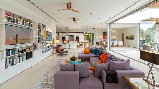 Villa White Skies Living room