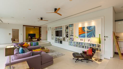 Villa White Skies Living room