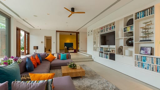 Villa White Skies Living room