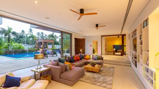 Villa White Skies Living room