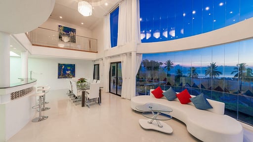 Villa White Stone Woonkamer 1