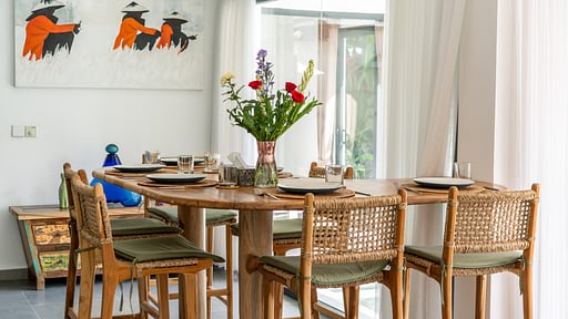 Villa Wiana Dining area