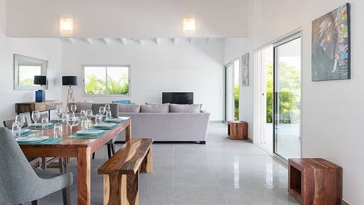 Villa Wild Blue Eethoek