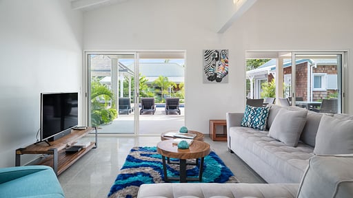 Villa Wild Blue Woonkamer