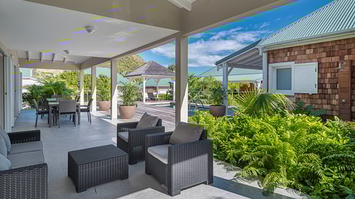 Villa Wild Blue Terras/Veranda