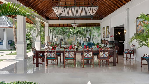 Villa Windu Asri Dining area