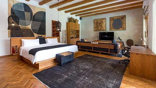 Villa Wolfe Schlafzimmer 1