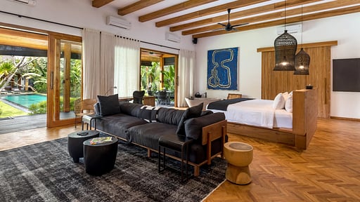 Villa Wolfe Schlafzimmer 1