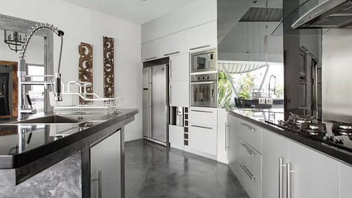 Villa Xaloc Kerobokan Küche