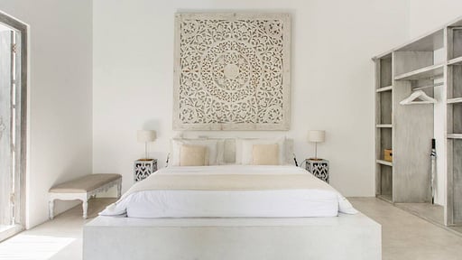 Villa Xaloc Kerobokan Schlafzimmer 1
