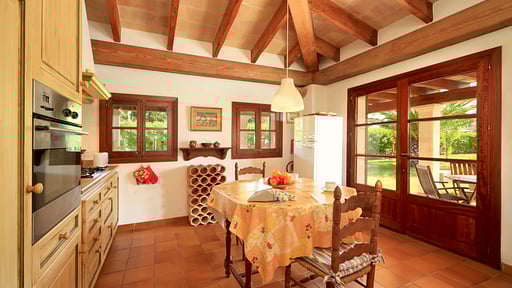 Villa Xinito Zona pranzo