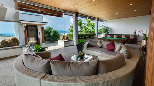 Villa Yang Som Терраса/веранда